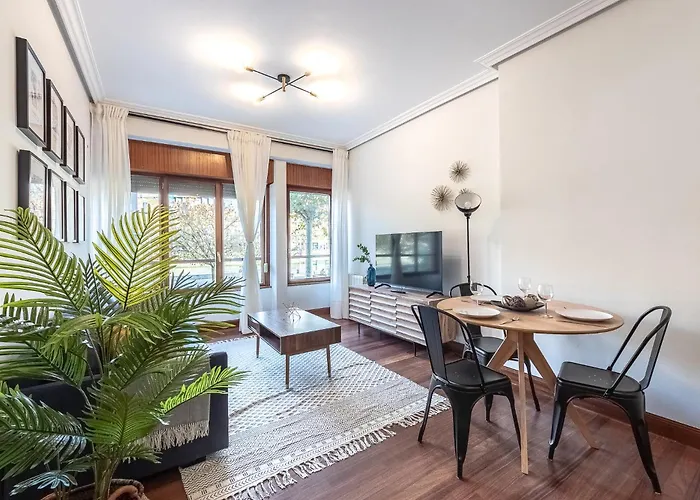 Apartment Moderno Y Acogedor En El Corazon De Bilbao