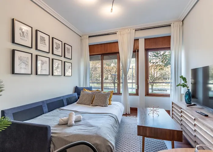 Moderno Y Acogedor En El Corazon De Apartment Bilbao