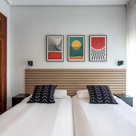 アパート Moderno Y Acogedor En El Corazon De ビルバオ